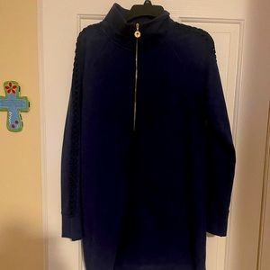 Skipper Solid Popover Dress